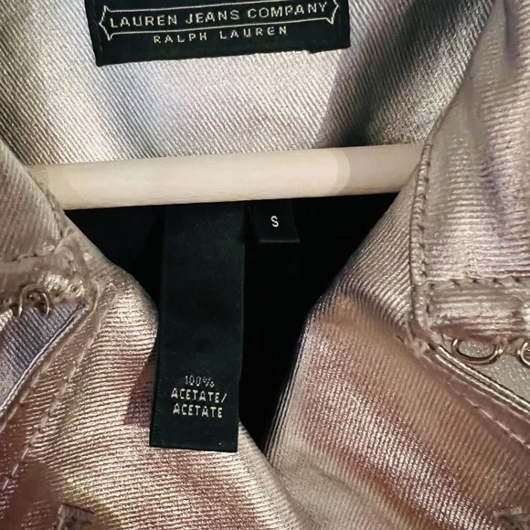 Ralph Lauren Silver Trench Coat - Picture 4 of 6